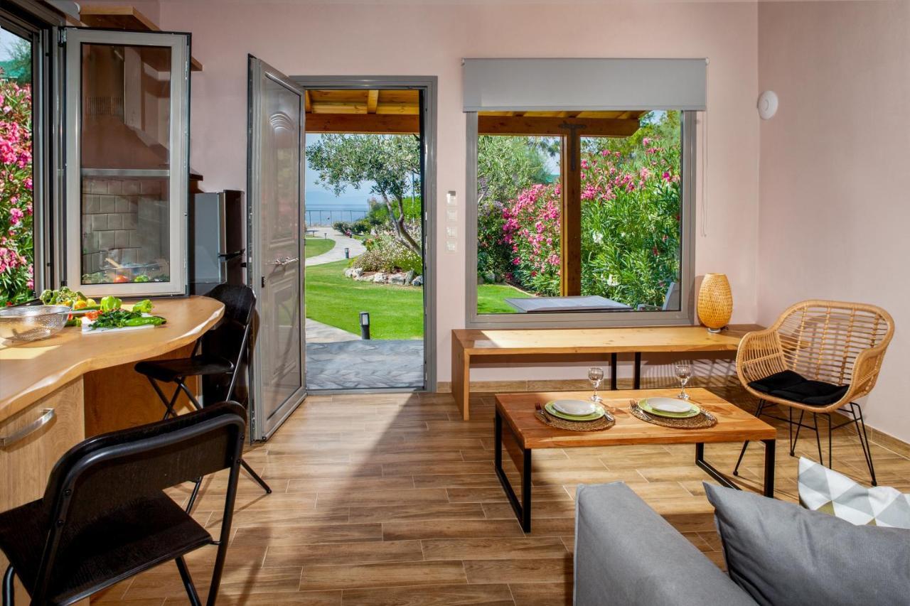 Elite Cottages Káto Lekhónia Kültér fotó