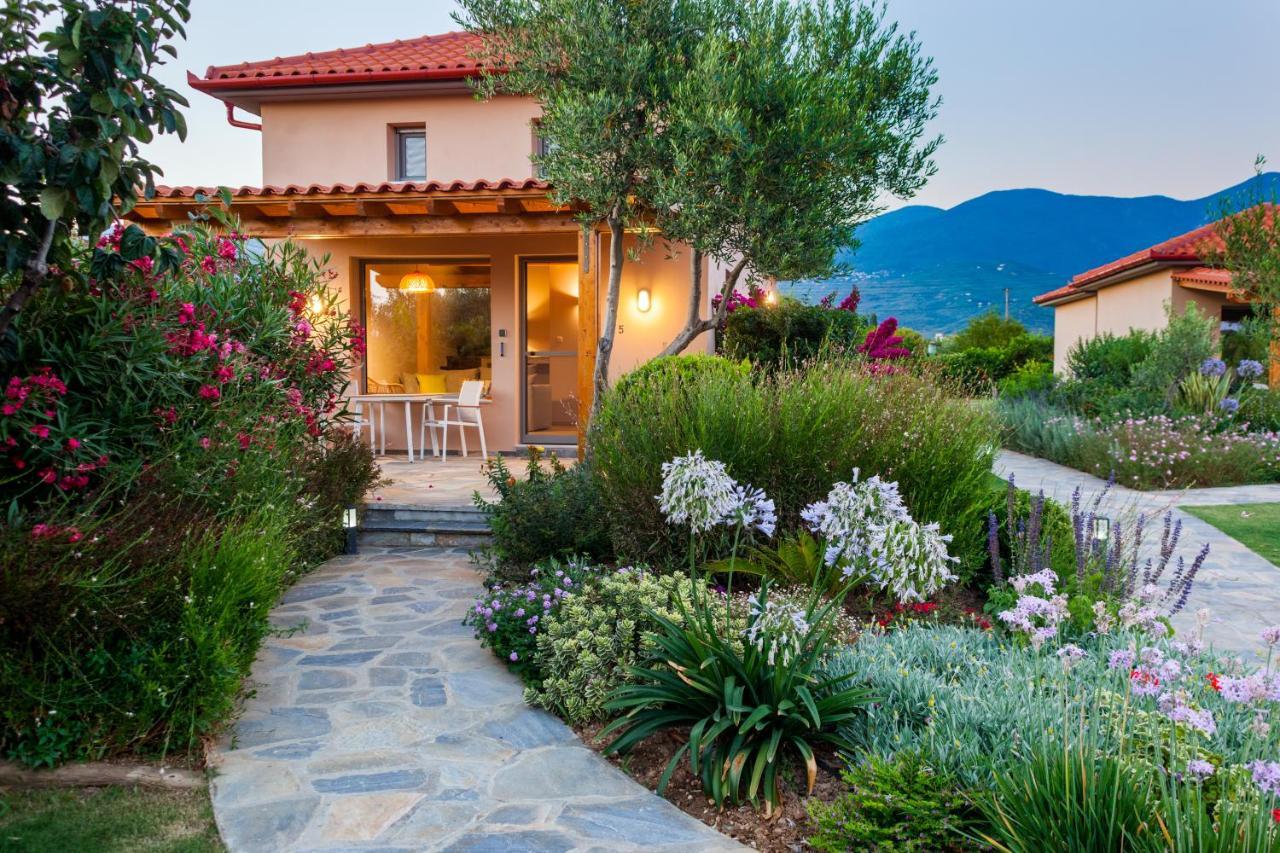 Elite Cottages Káto Lekhónia Kültér fotó